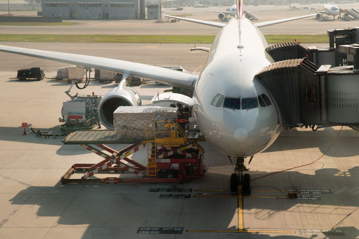 Air cargo loading for India to USA freight forwarding